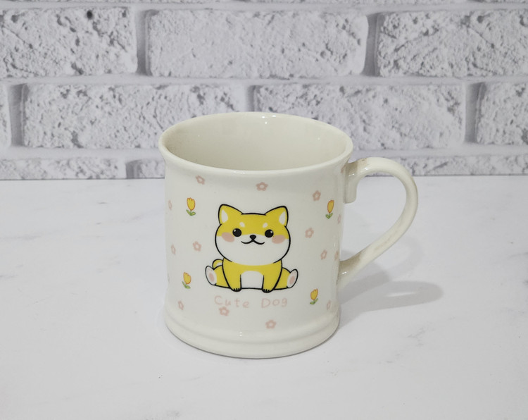 ماگ سرامیکی دسته دار کیوت داگ