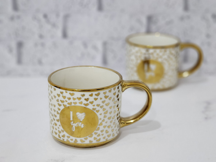 ماگ سرامیکی دسته دار عشق