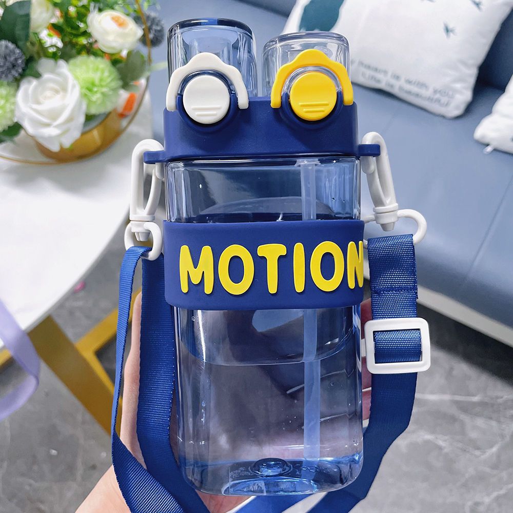 قمقمه فانتزی دو حالته طرح motion آبی