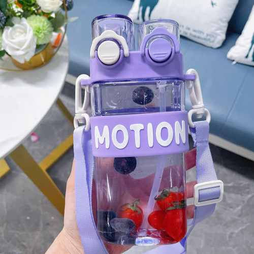 قمقمه فانتزی دو حالته طرح motion بنفش